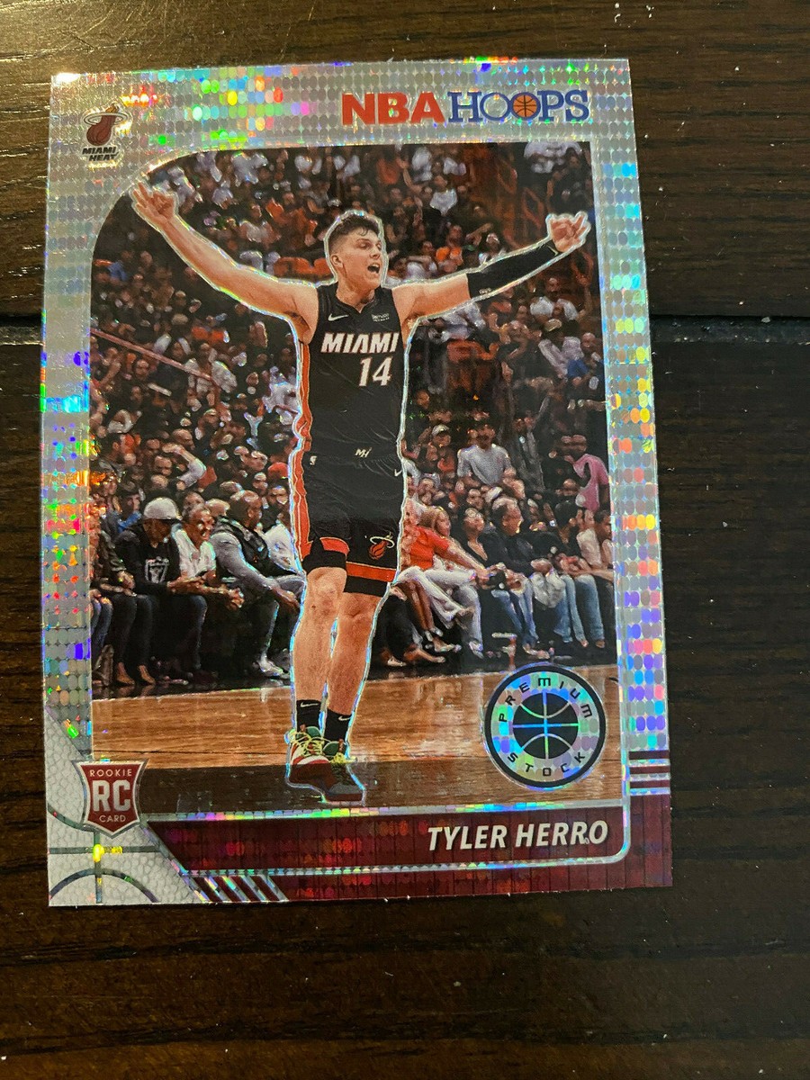 2019-20 Panini NBA Hoops Premium Stock Tyler Herro Prizm Pulsar