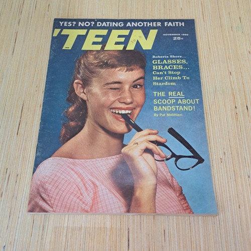VTG Teen Magazine November 1959 Vol 3 #11 The Real Scoop Abut Bandstand No Label