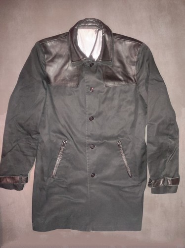 Manteau Parka Trench Zara Homme Noir Taille M - Occasion Très Bon état - Style Urbain