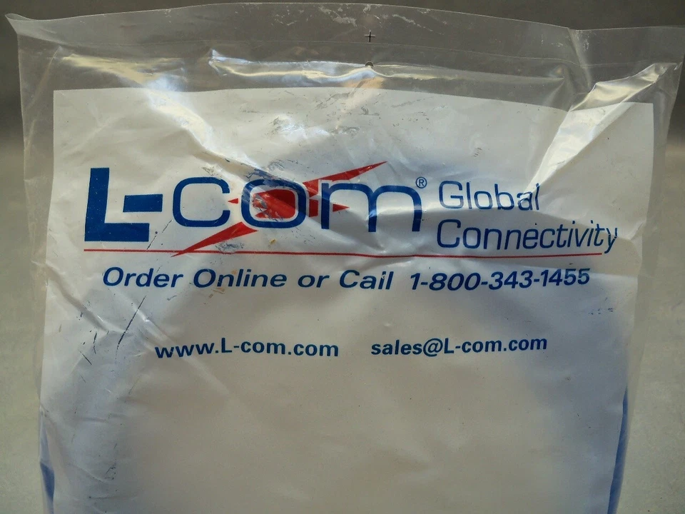 L-com TRD815SPL-15 Shielded Cat. 5E Plenum Ethernet Cable RJ45 15 ft MIL Spec - Image 2 of 4
