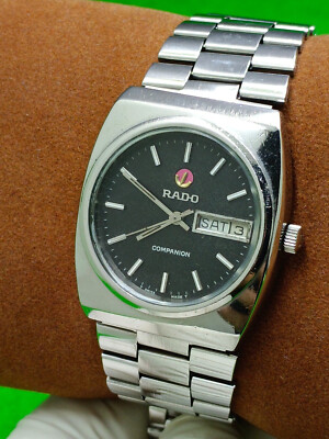 RADO 腕時計 vintage RADO COMPANION watch Automatic 17 Jewels Day / Date