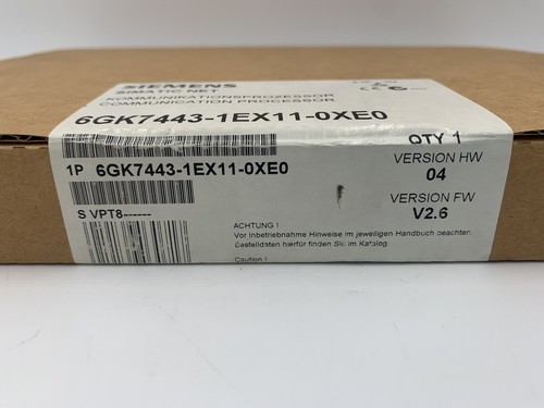 Siemens Simatic S7 400 6GK7443-1EX11-0XE0 CP 443-1 CPU PLC 6GK7 443-1EX11-0XE0 - Picture 3 of 10