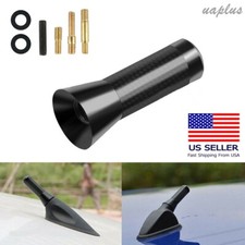 Universal 1.4 Inches Car Antenna Aerial Carbon Fiber Radio Am Fm Antena Black Universal 1.4 Inches Car Antenna Aerial Carbon Fiber Radio Am Fm Antena Black