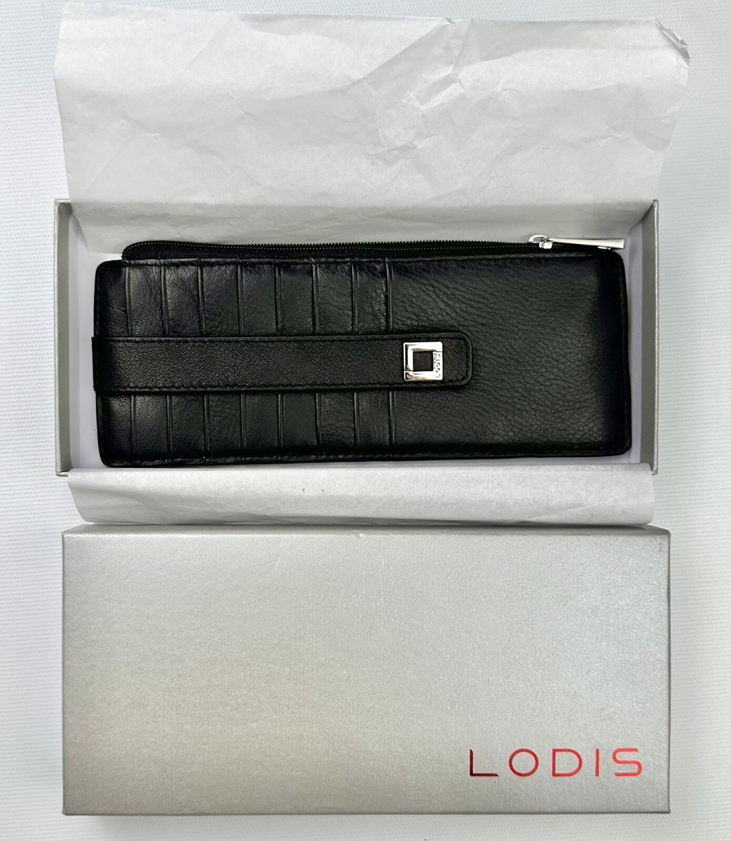 Leather Wallet Lodis Audrey Wallet Lodis Audrey Under Lock Key
