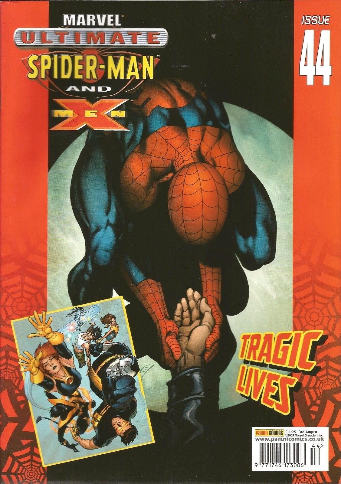 ULTIMATE SPIDER-MAN AND X-MEN #44  MARVEL  PANINI COMICS UK  AUG 2005  NM