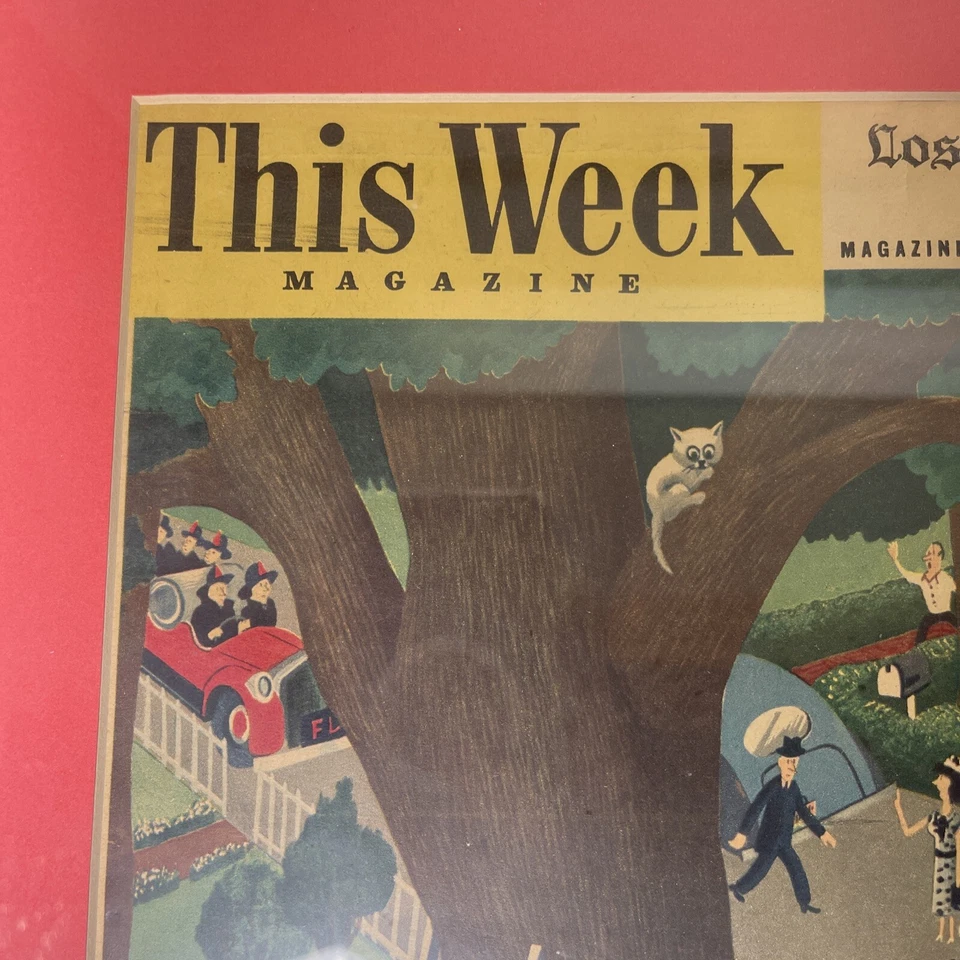 4-10-1949 Los Angeles Times-Cover-this Week Magazine-What makes good girls "BAD - Image 3 of 4