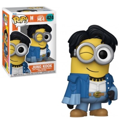 Funko Pop! #424 Despicable Me 4 Minion x BTS Jung Kook Vinyl