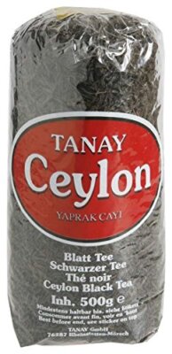 Tanay Ceylon-Schwarzer Tee Großpack (10x 500g) Vorratspack Teevorrat Schwarztee