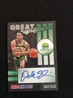 Dale Ellis 2020-21 Hoops Great Significance Auto Autograph #GS-DEL Supersonics