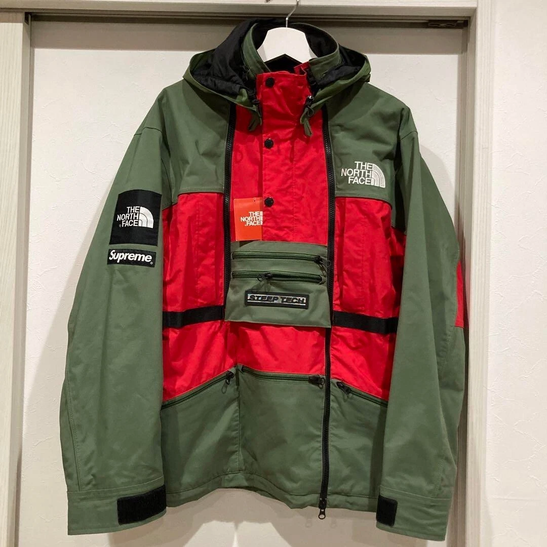 Veste de montagne The North Face Supreme Collaboration couleur rare avec étiquette Len:29