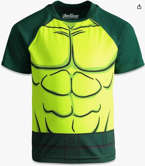 Marvel Avengers Boys 4 Pack Athletic T-Shirts, Boys Size 7, Free Shipping!!! - Image 2 of 4