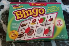 Trend Enterprises Rhyming Bingo Game - Family Game Night - Educational