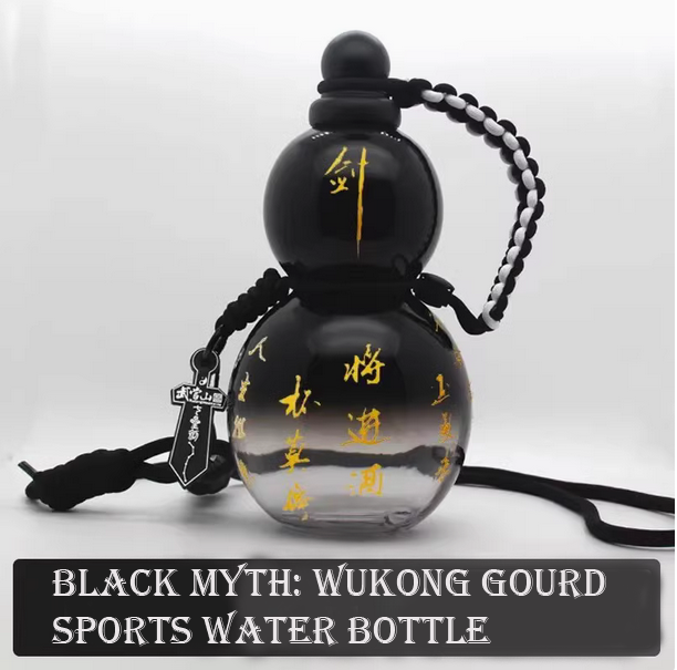 Black Myth: Wukong Gourd Sports Water Bottle Tritan 800ML