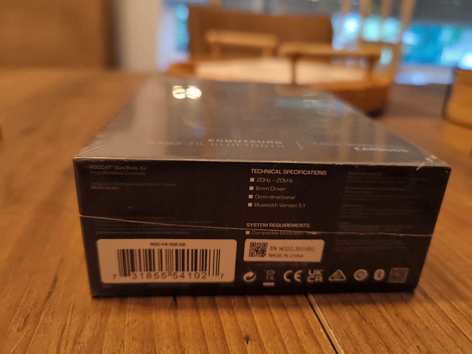 Thumbnail - Roccat Syn Buds Air Bluetooth In-ear-kopfhörer - Schwarz