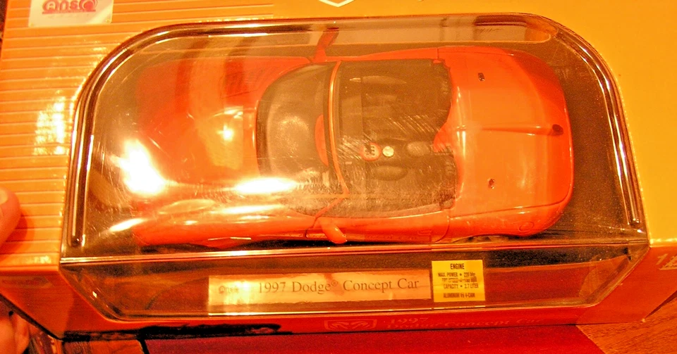 Dodge Concept Car 1997 convertible - Anson Collectibles fundido a presión 1:18 Foto 4 de 4