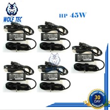 LOT 5 Genuine Blue tip 45W 19.5V 2.31A Laptop AC Adapter Charger HP 741727-001