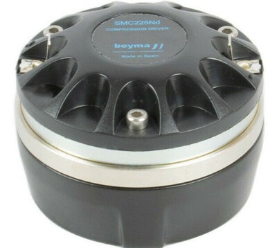 Beyma SMC-225Nd 1'' Bolt-on Compression Driver 8Ohm 80W 800-20000 Hz 108 dB 