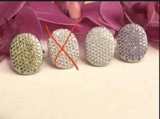 Sterling Silver.925 Multi Gemstones Rings