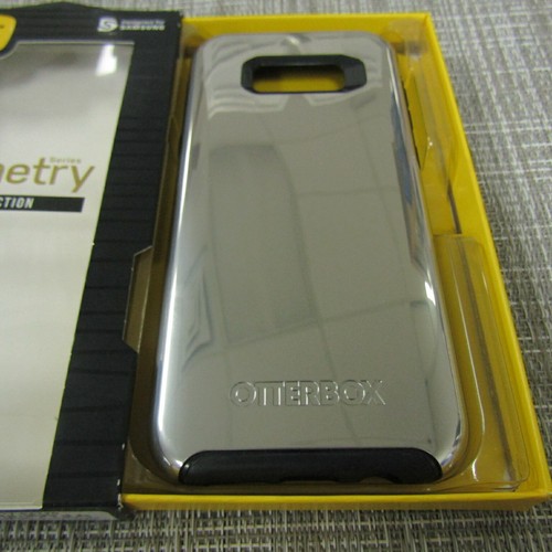 OTTERBOX SYMMETRY SERIES FOR SAMSUNG GALAXY S8+, SILVER/BLACK, PLEASE READ! 4924