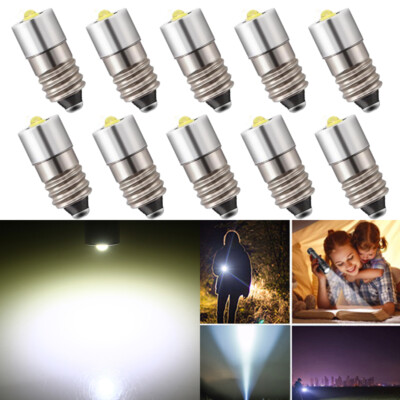 Pack Of 2 Sci-Supply Bulbs 3V E10 LED Bulb – Pack Of 2 For Flashlights, Microscopes & Small Instruments 12 V 3 W Light Bulb - Foto 5