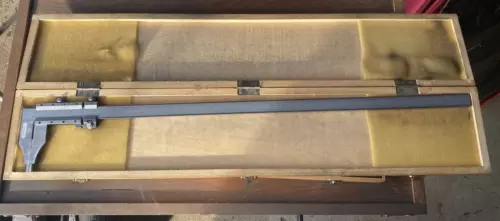 Vintage Standard Brand Caliper 24" / 60cm in Wooden Box