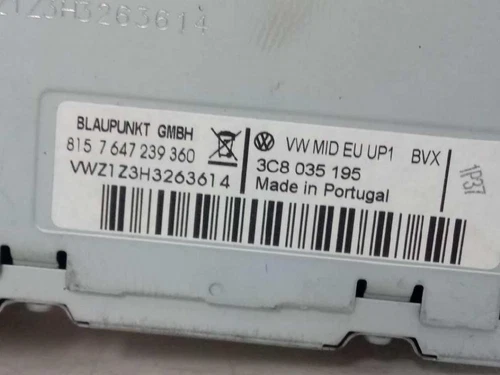 3C8035195 Sistema Audio/Radio Cd para VOLKSWAGEN JETTA V (1K2) * 2008 5764968 - Imagen 7 de 10