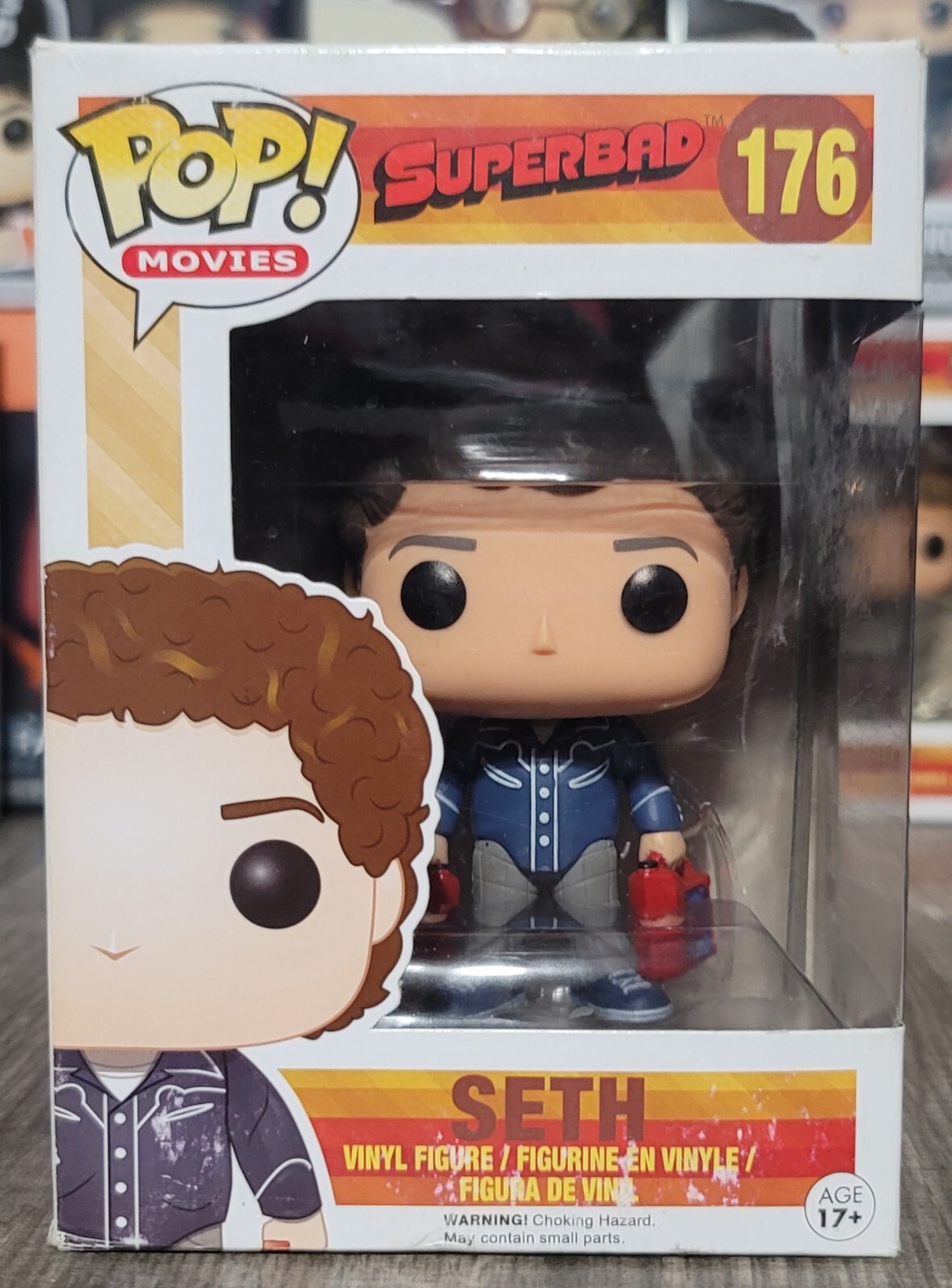 Funko Pop! Superbad Seth #176, 2015 Vaulted, Free Shipping