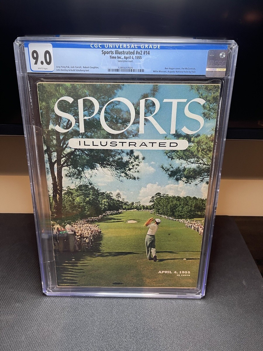 Couverture Sports Illustrated Ben Hogan - 4 Avril 1955, édition Vintage De Golf
