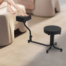Pedicure Stool Unit Station Pedicure Stool W/Footrest Foot Bath Salon Spa Supply