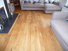 Engineered oak flooring wide boards 20mm thick
