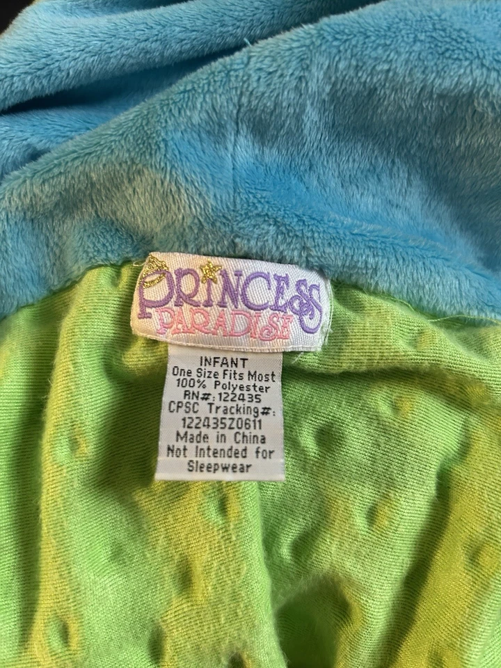 Sombrero de manos Princess Paradise Monster talla infantil azul y verde Foto 4 de 4