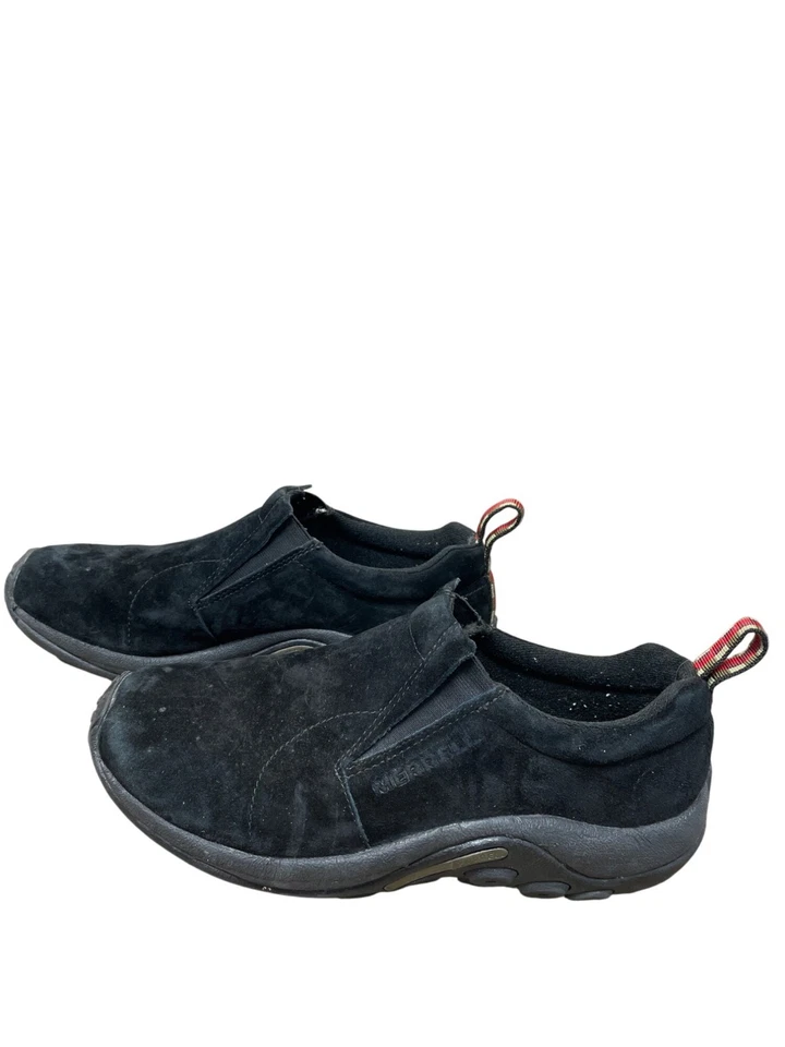 Merrell Moc Jungle Midnights Hombres Negro Gamuza Informal Zapatos sin cordones Talla 9.5 SKU 93 Foto 3 de 4