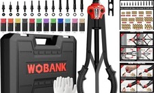 Rivet Nut Tool, 16" Heavy Duty Rivnut Tool Kit with 12PCS Metric/SAE Mandrels,