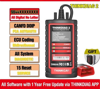New OBD2 Scanner CANFD Protocol ALL software Free Update Auto Diagnostic tool