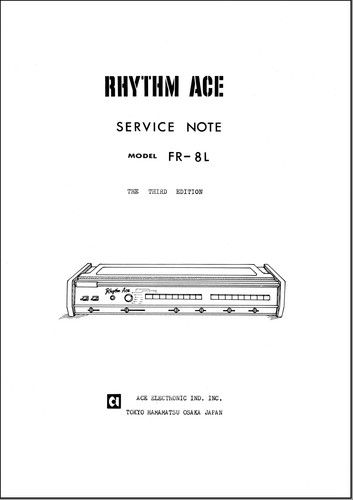 ACE Rhythm FR-8L Service Manual repair Schematic diagrams Schema Circuit - PDF