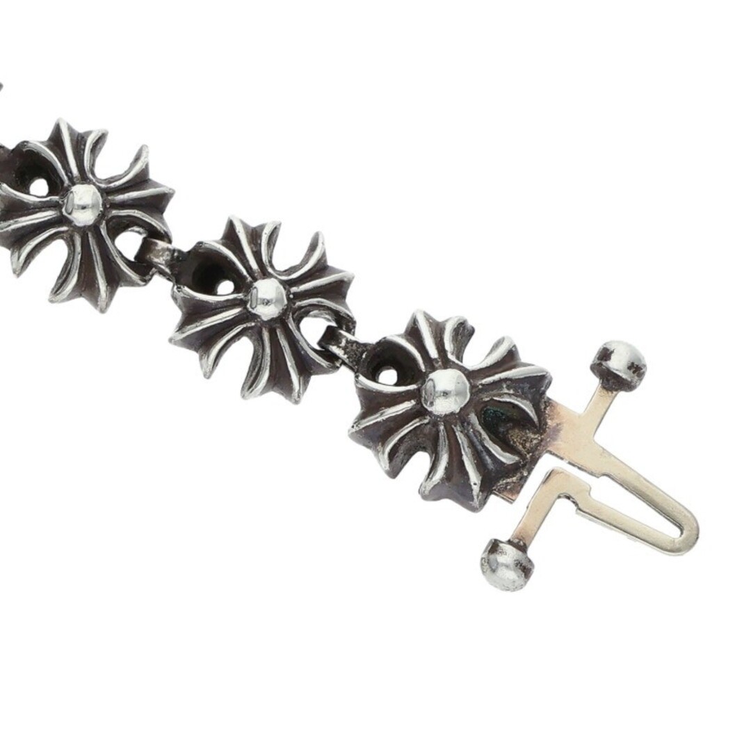 Chrome Hearts TINY Plus Silver Bracelet Men's 18L… - image 6