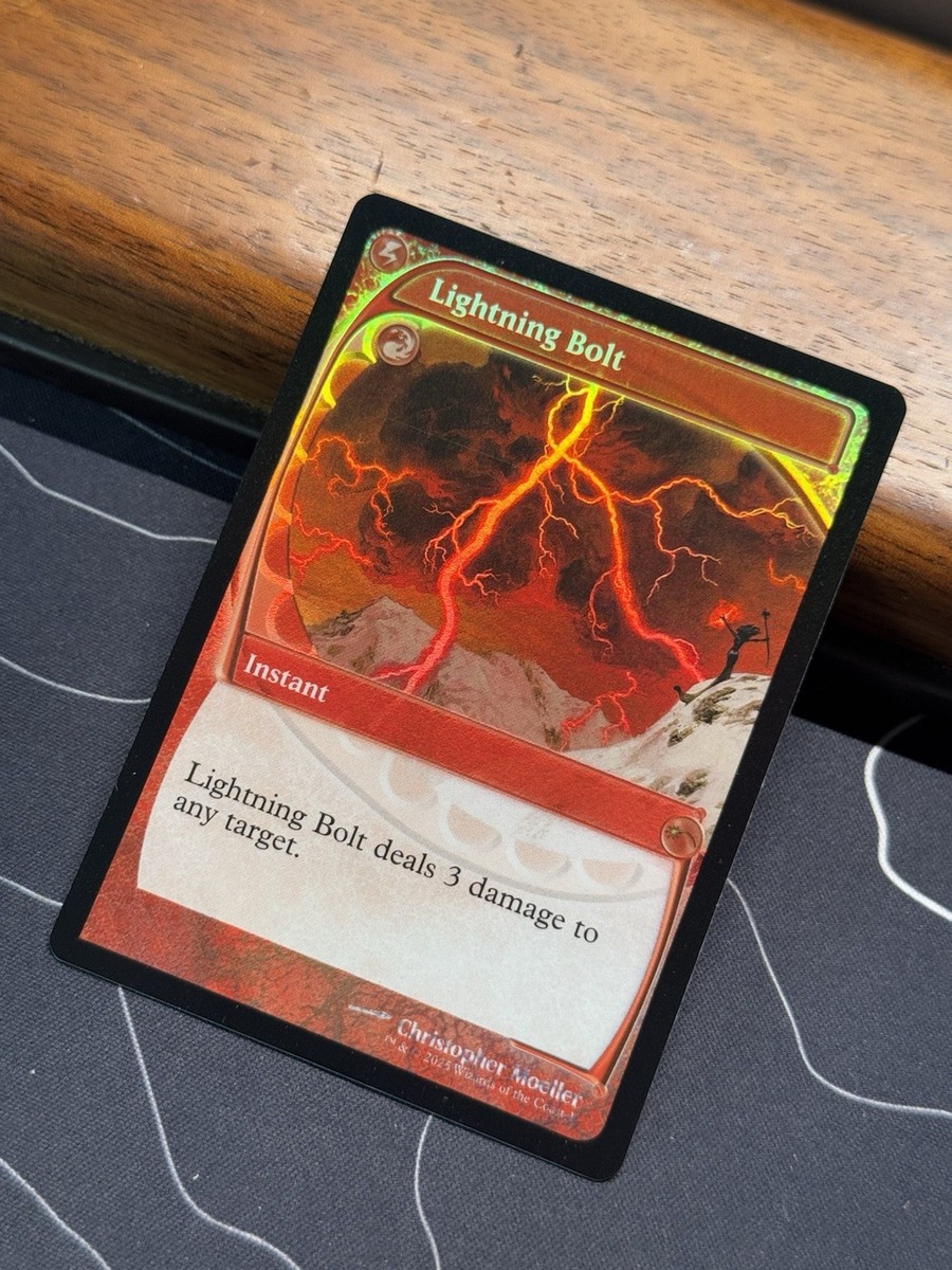 Lightning Bolt Future Sight Foil Promo Secret Lair MTG Magic The