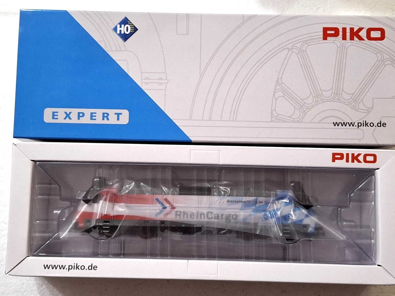 PIKO 59064 BR 185 350-6 RHEIN CARGO DB SCALA H0 1/87