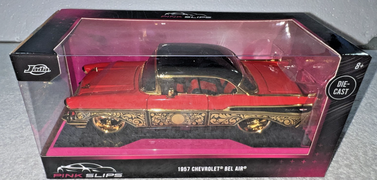 JADA PINK SLIPS 1957 CHEVROLET BEL AIR 1:24 SCALE **NEW** | eBay