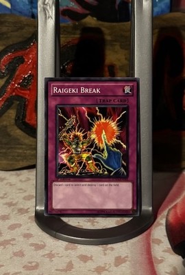 Raigeki Break 5DS3-EN032 1st Edition Yugioh TCG NM/Mint Pack Fresh Fast Shipping