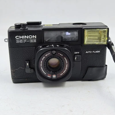 Appareil Photo Vintage Chinon 35F-EE - Non Testé, Signes D'Utilisation - Photo 1/4