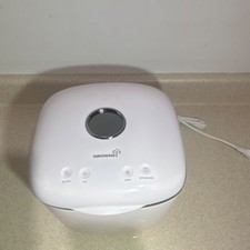 Grownsy Electric Baby Bottle Sterilizer UV Dryer Auto Dry White new out of box