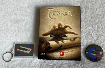 Commodore 64 / 128 CBM C64 Tusker - getestet, funktioniert, GRATIS Badge + Schlüsselanhänger