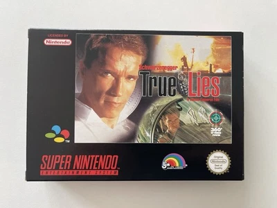 True Lies Super Nintendo SNES *OVP* *PAL* *CIB* MINT - Bild 1 von 4