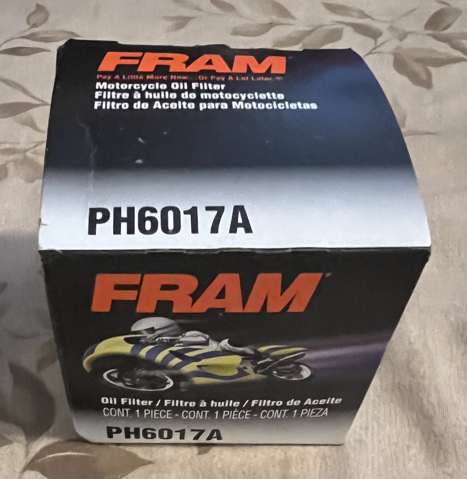 Filter Ph6017a Motorcycle Made In The Usa!! New!!