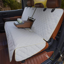 Truck Seat Cover for Dogs Waterproof Truck Back Seat Protector for Kids without