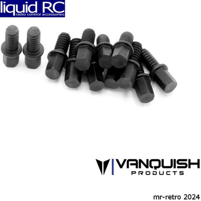 #ad #ad Vanquish Products 01702 Scale Black SLW Hub Screw Kit $16.46