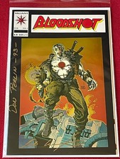 INCREDIBILE 1993 BLOODSHOT # 1 COPERTINA CROMATA DON PERLIN & BOB LAYTON FIRMATA con certificato di autenticità!
