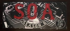 RARE Sons of Anarchy CHARLIE HUNNAM SIGNED Car Plaque - EXACT VIDEO PROOF