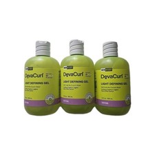 DevaCurl Deva Curl Light Defining Gel 12 oz Authentic - 3 Pack
